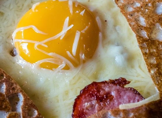 Complète sarrazin oeuf fromage chorizo 2 Complète sarrazin oeuf fromage chorizo 2