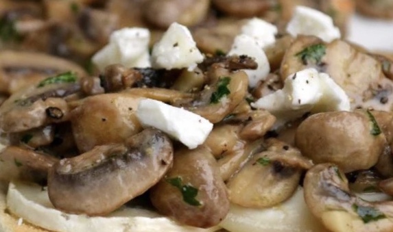 Crepe fromage champignon Crepe fromage champignon